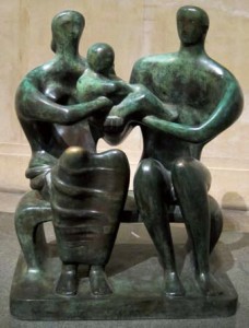 Οἰκογένεια, ἔργο τοῦ Henry Moore